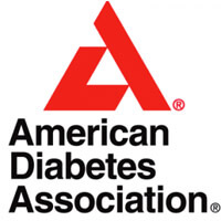 American Diabetes Association logo.