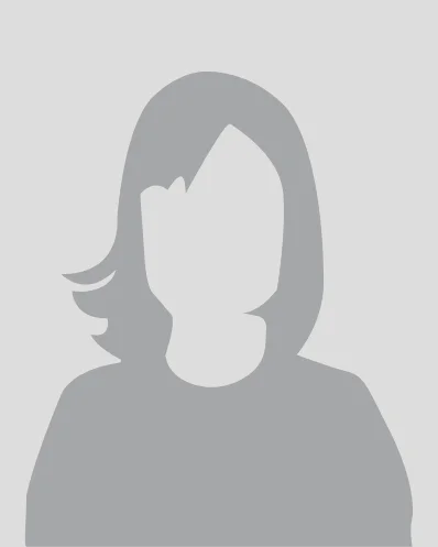 Silhouette of a female profile avatar.