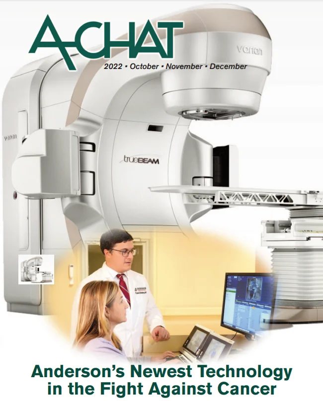 Medical professionals with advanced cancer-fighting technology.