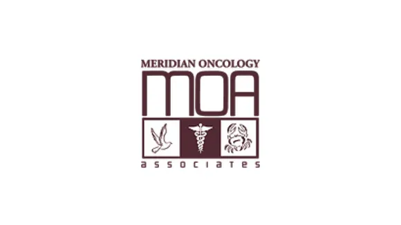 Logo of Meridian Oncology Associates.
