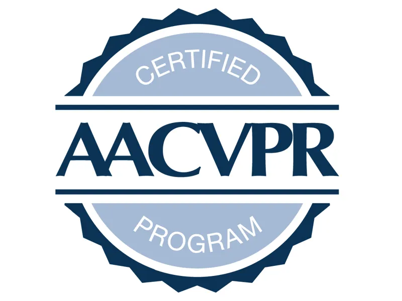 AACVPR certified program seal.
